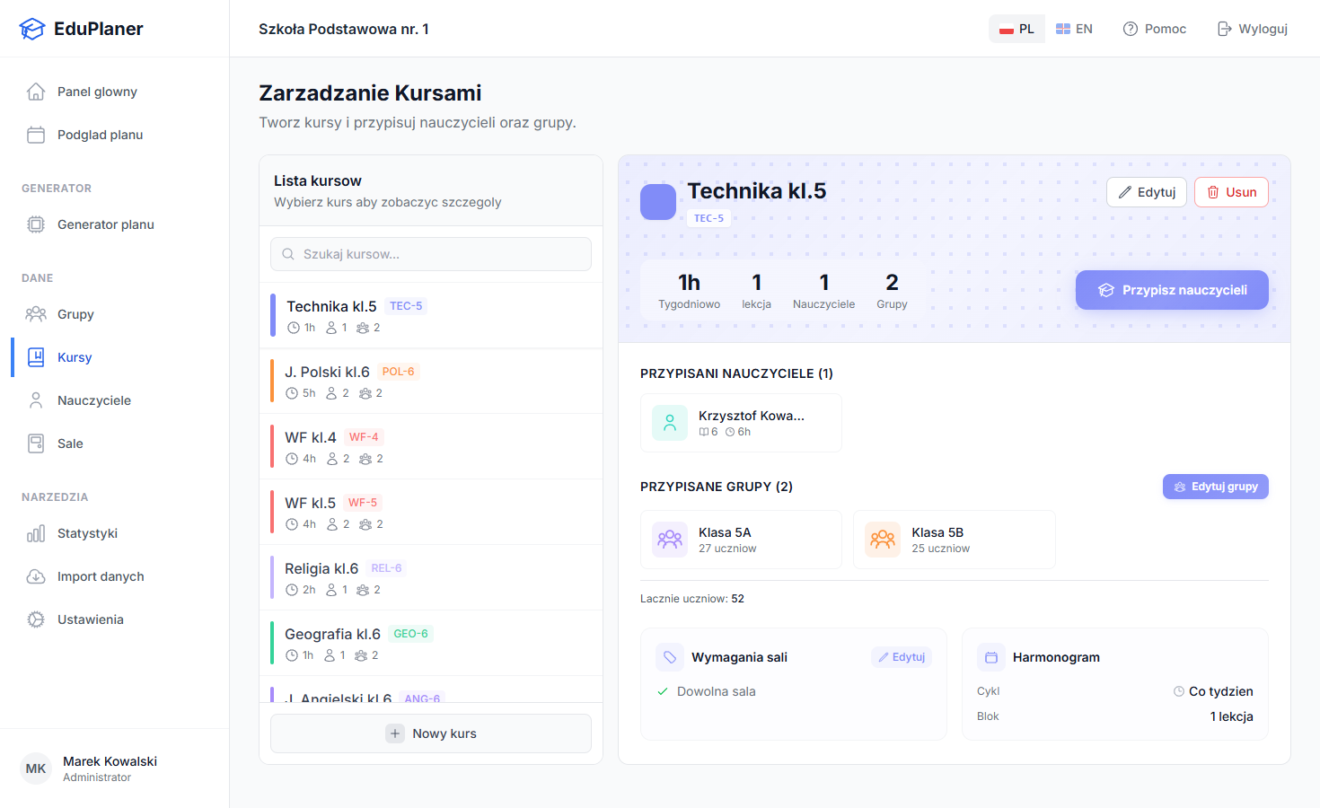 Zarządzanie przedmiotami